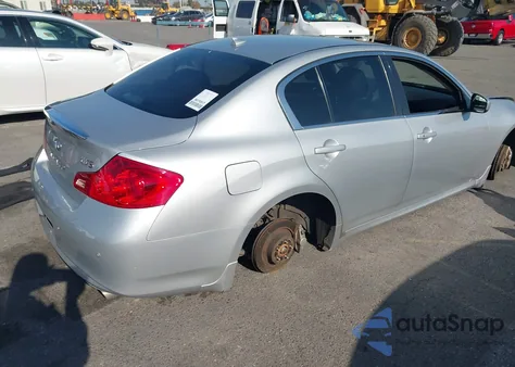 2013 Infiniti G37 Journey from USA, damaged, VIN JN1CV6APXDM712711